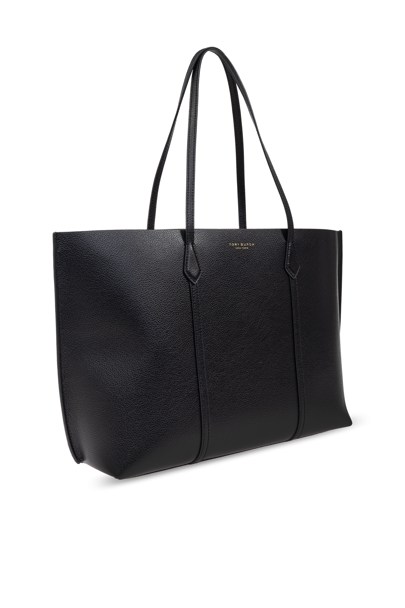 トートバッグ Tory Burch FW25 'Perry' shopping bag (174234 250) Tory Burch Perry Leather Shopper Tote Bag | Neiman Marcus